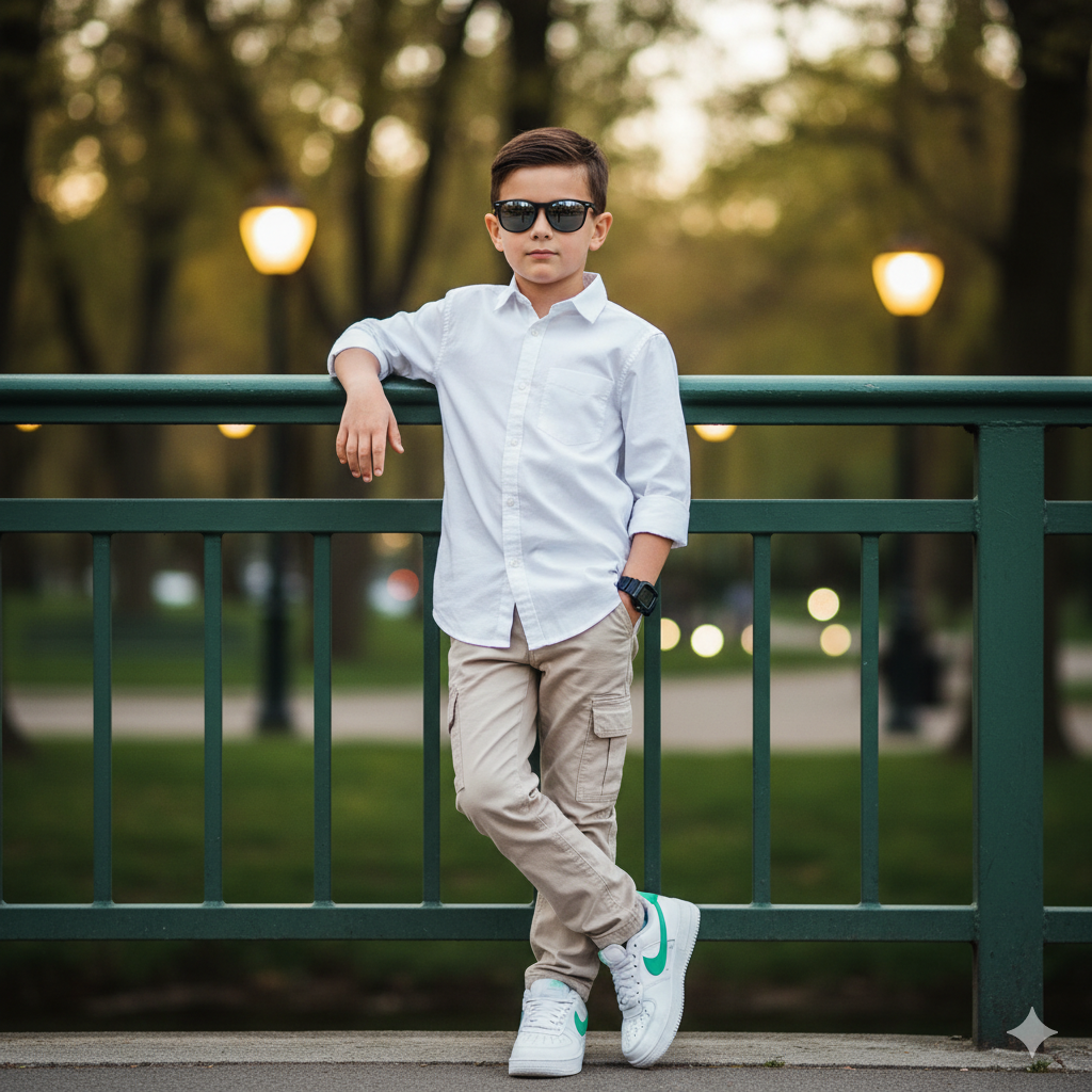 beautiful kid portrait