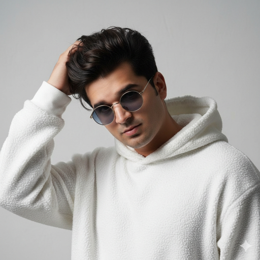 Aesthetic portrait of a stylish Young Man