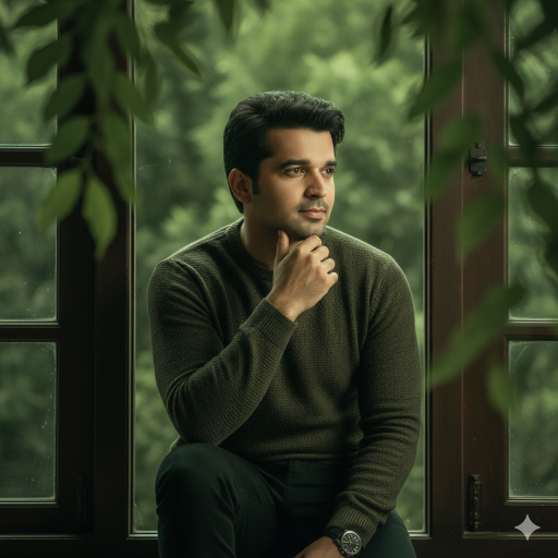 dark green portrait cinematic