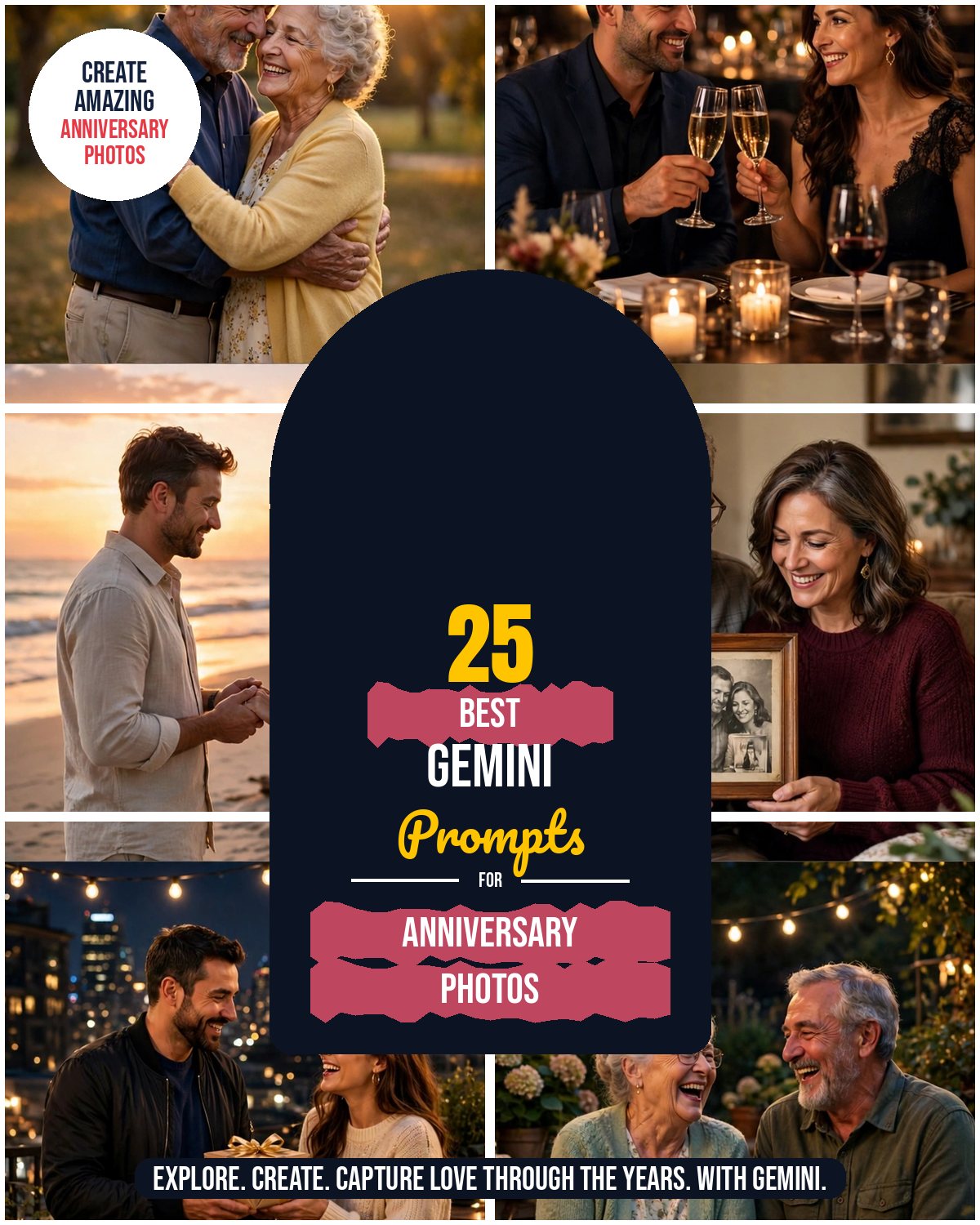 25 Best Gemini Prompts for Anniversary Photos