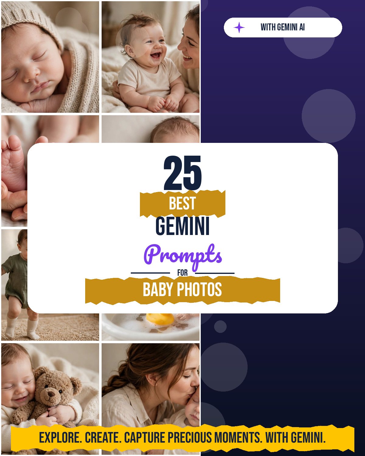 25 Best Gemini Prompts for Baby Photos