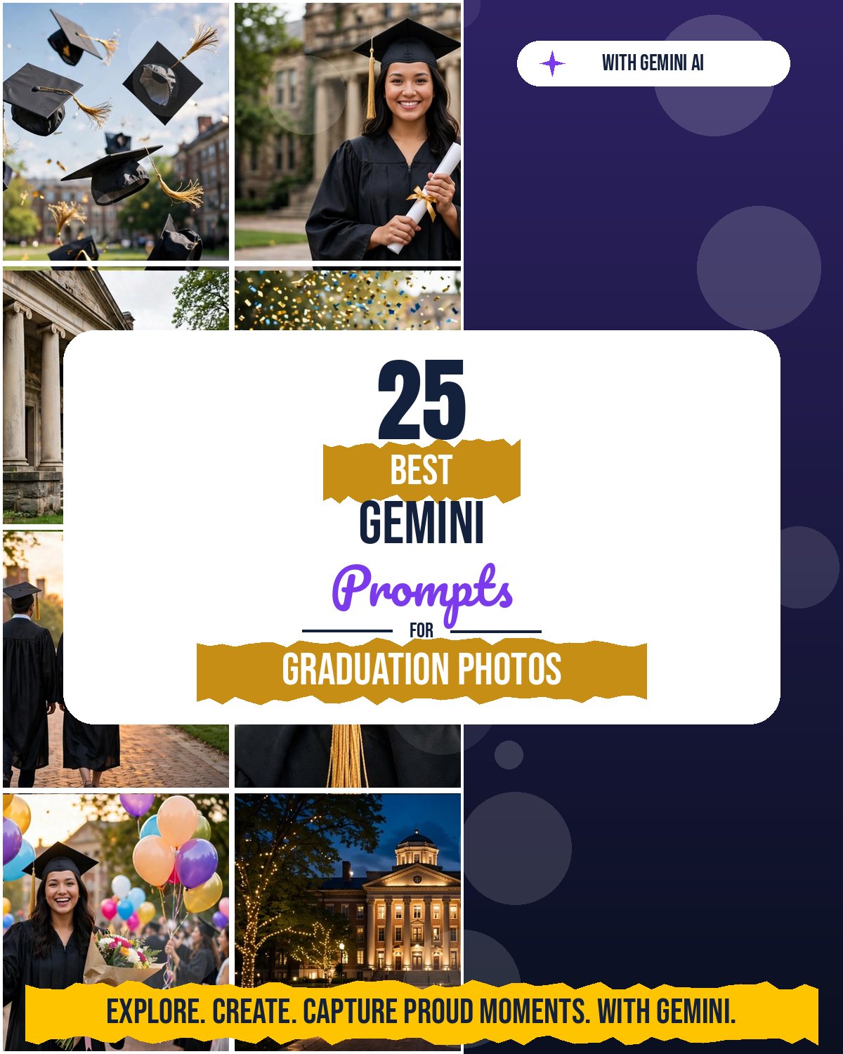 25 Best Gemini Prompts for Graduation Photos